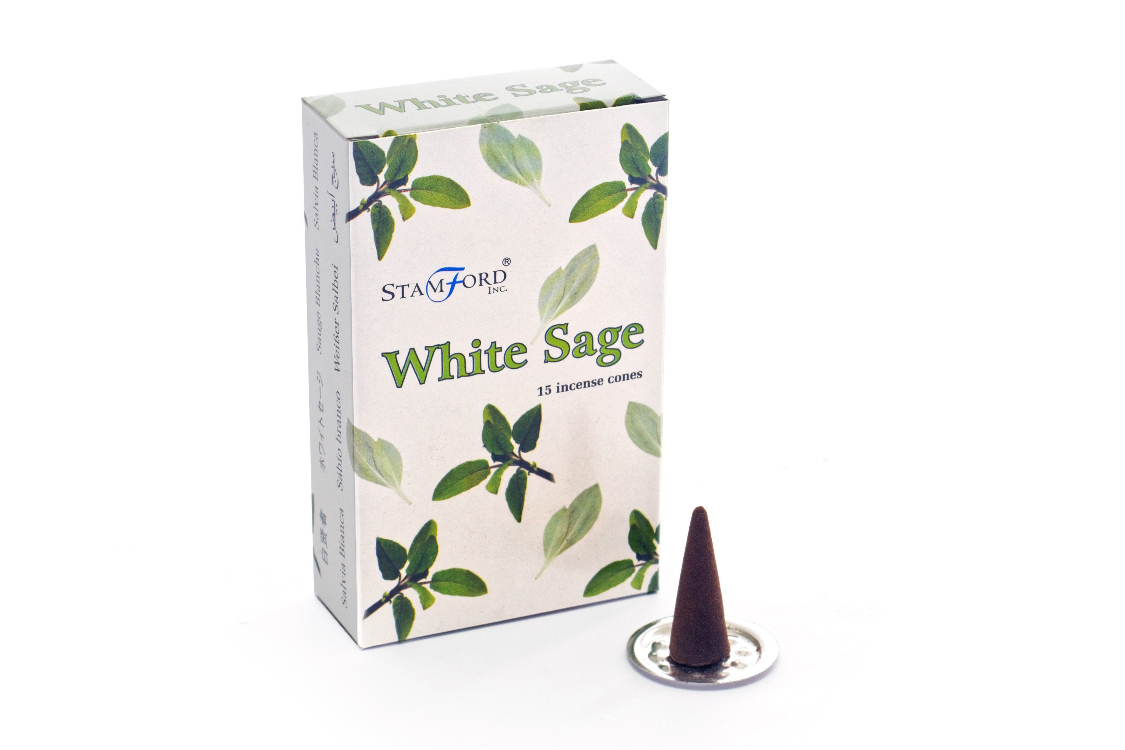 White Sage Cones for Stylish Home Ambience and Relaxation