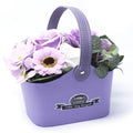 Bouquet Petite Basket Soft Lavender Soap Flower Arrangement Gift
