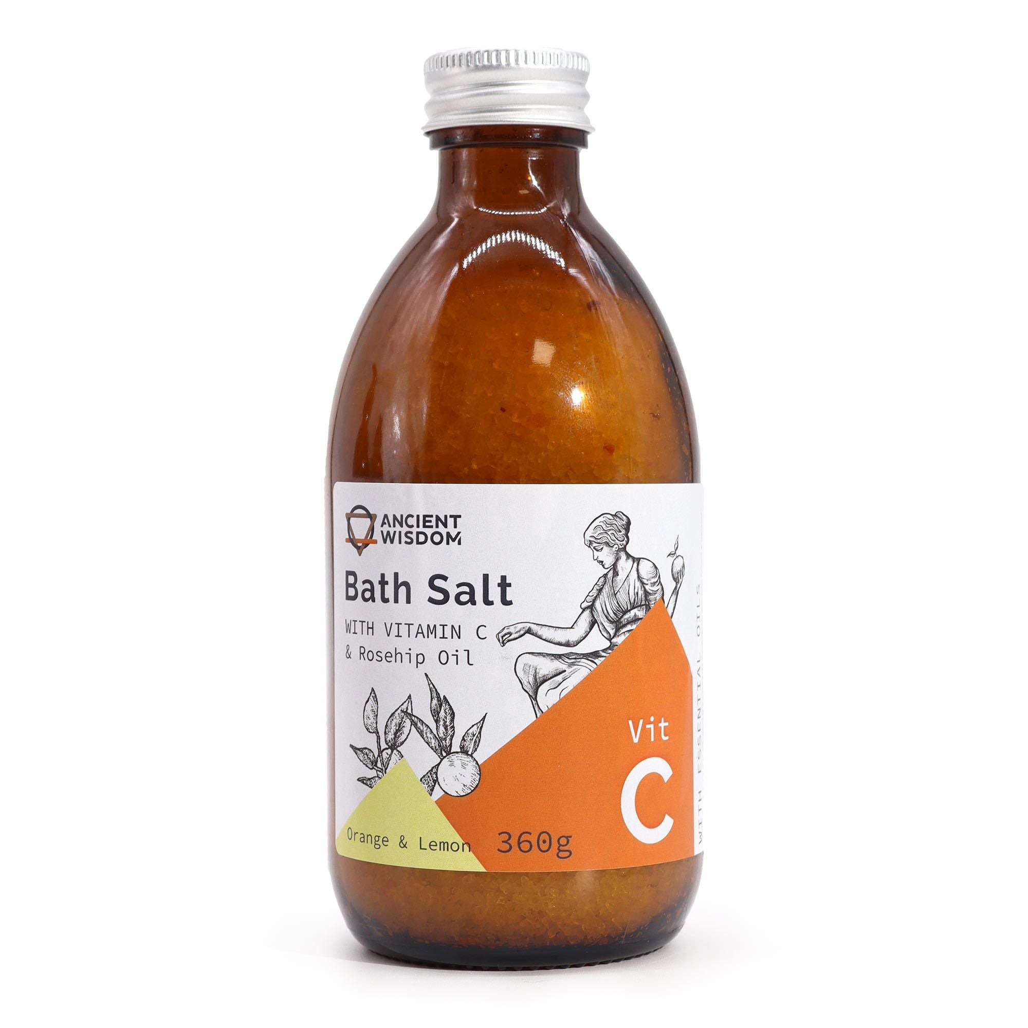 Vitamin C Bath Salt for an Ancient Goddess Experience in Luxury