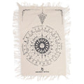 Ancient Witch Pendulum Divination Cloth with Sun Face Design