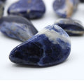 Large Sodalite Tumble Stones for Collecting and Crafting Display
