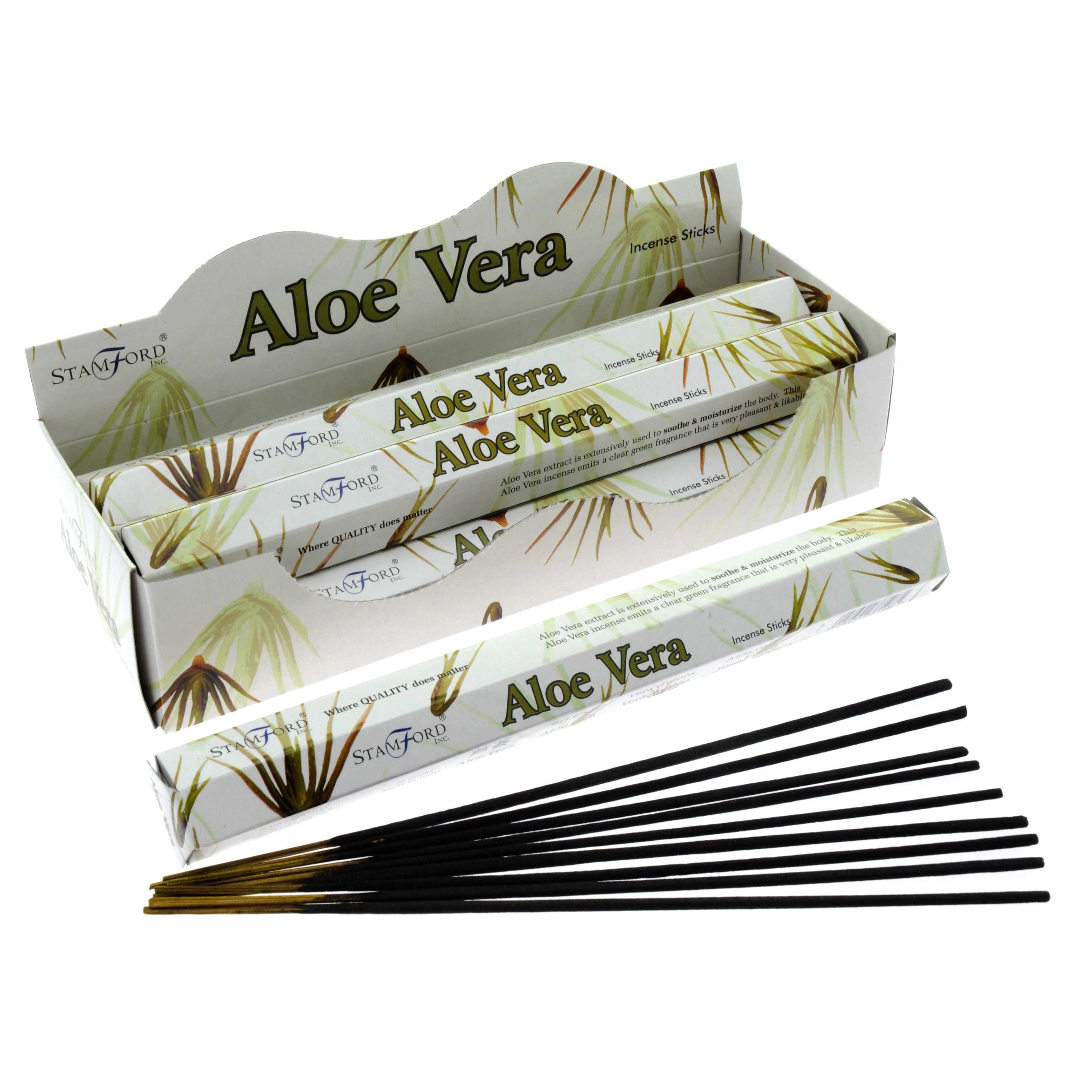 Aloe Vera Premium Incense Sticks for Home Fragrance and Relaxation