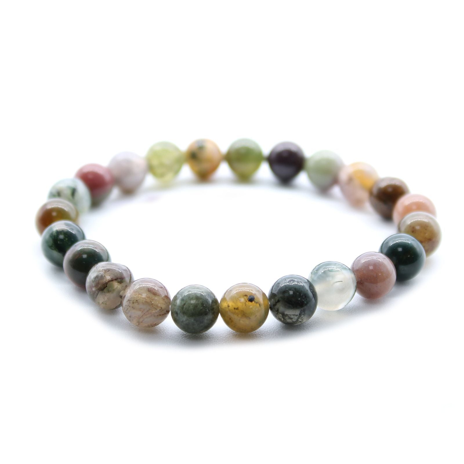 Moss Agate Power Bracelet for Style Prosperity and Unique Gifts