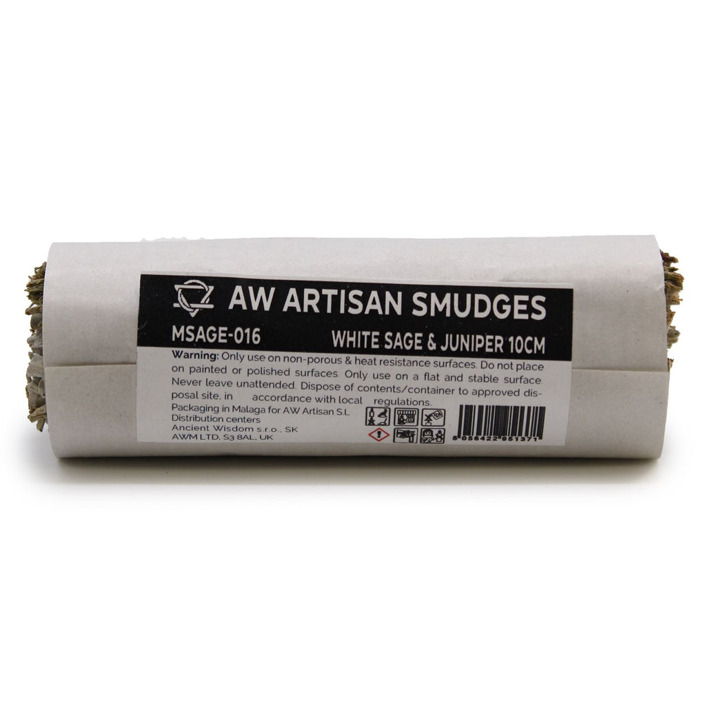 Smudge Stick White Sage & Juniper 10cm for Cleansing Spaces