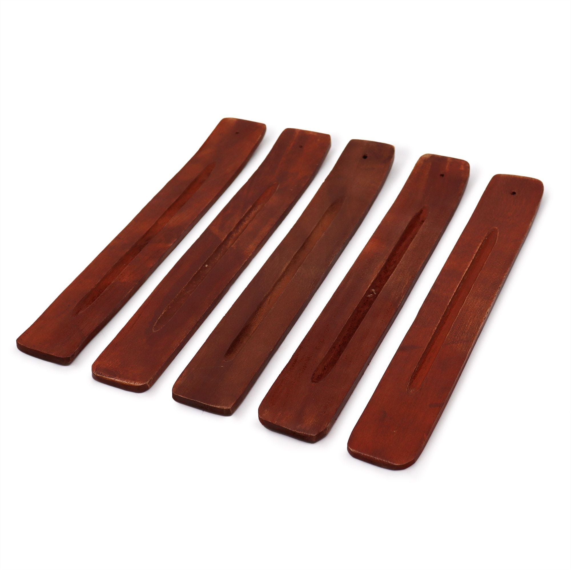 Plain Mango Wood Ashcatcher for Incense with Elegant Design