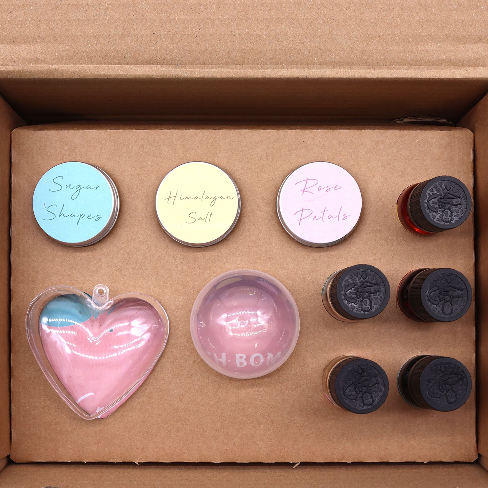 DIY Bath Bomb Kit Create Rose and Bubblegum Scented Bombs at Home