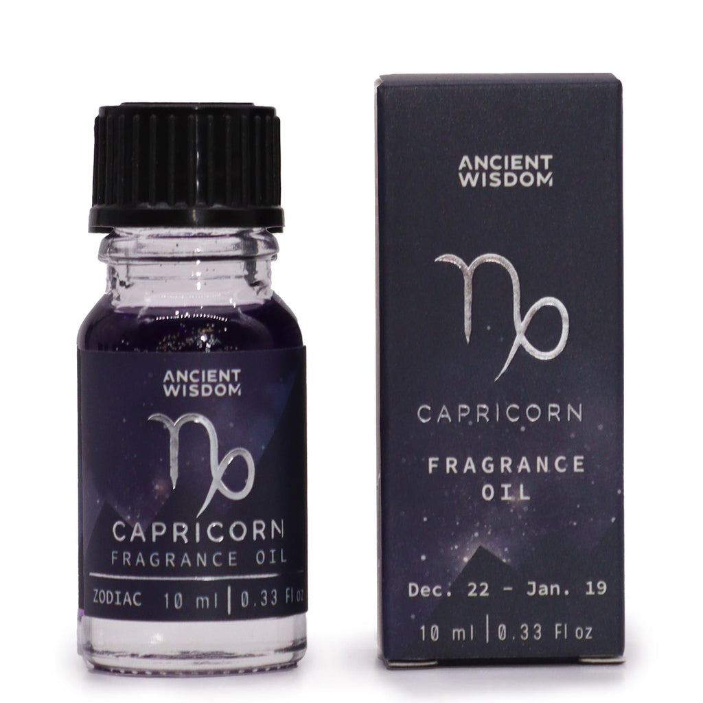 Zodiac Fragrance Oil 10ml CAPRICORN with Lapis Lazuli Scent