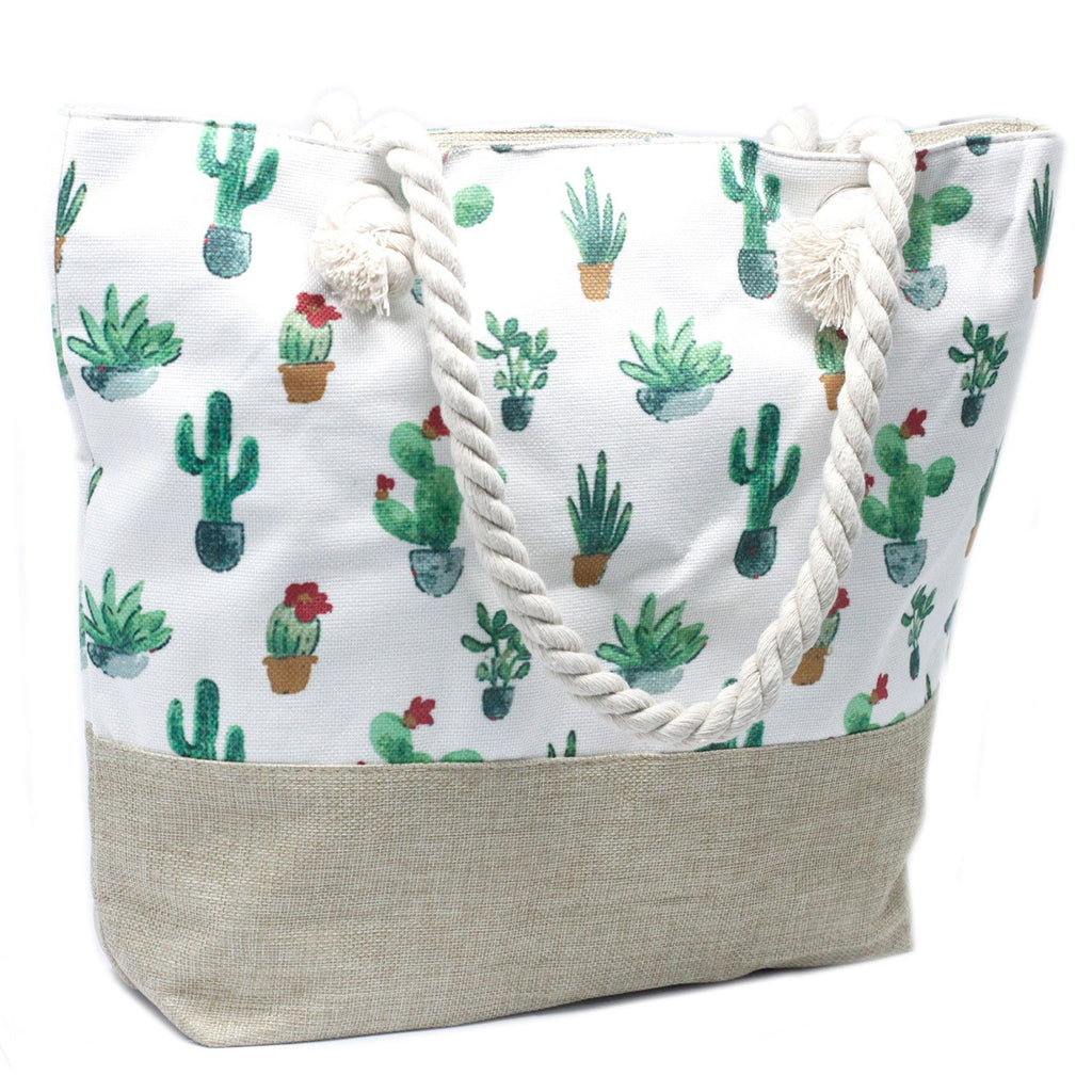 Mini Cactus Design Rope Handle Bag for Trendy Beach Outings Now