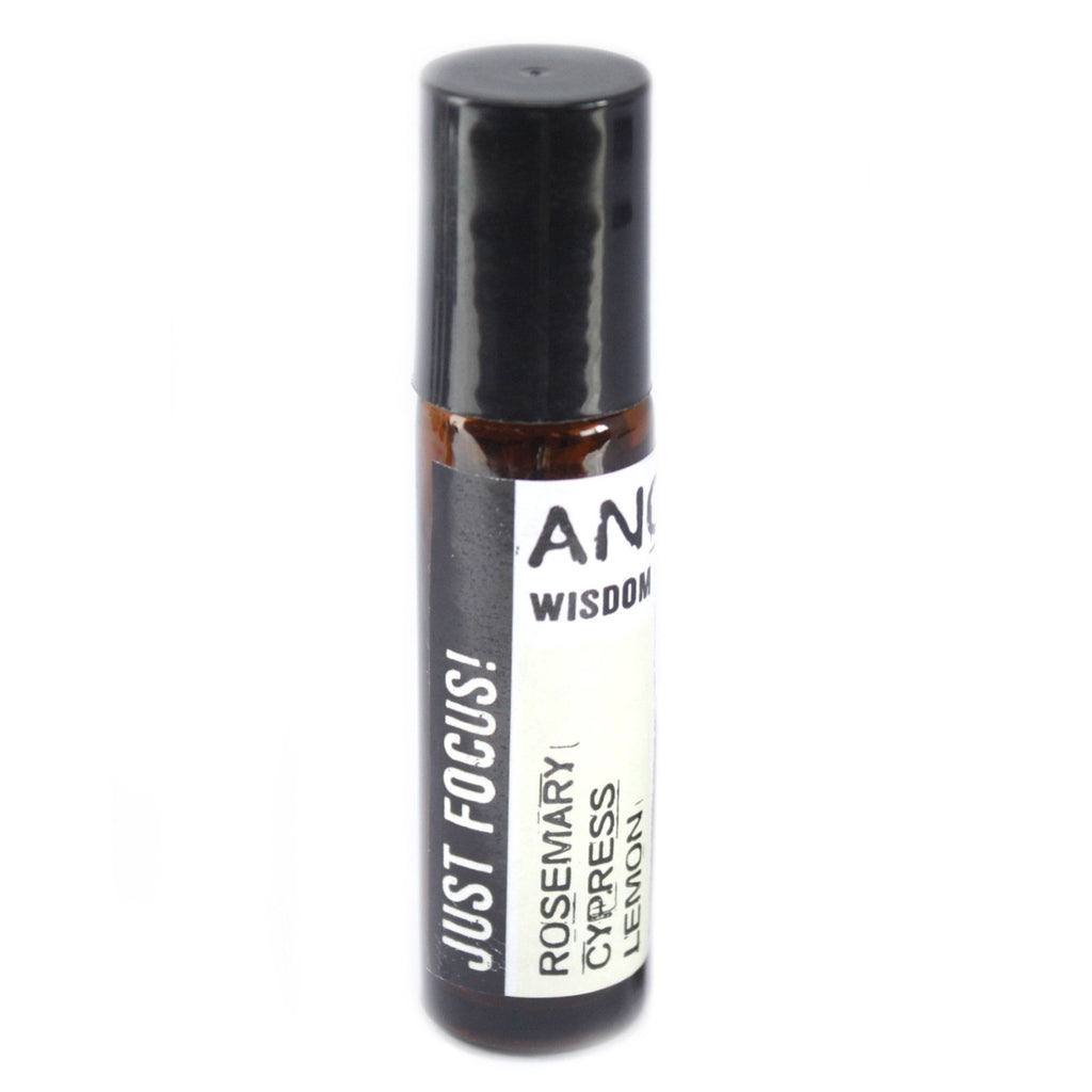 10ml Roll On Essential Oil Blend Just Focus for Daily Energy Boost