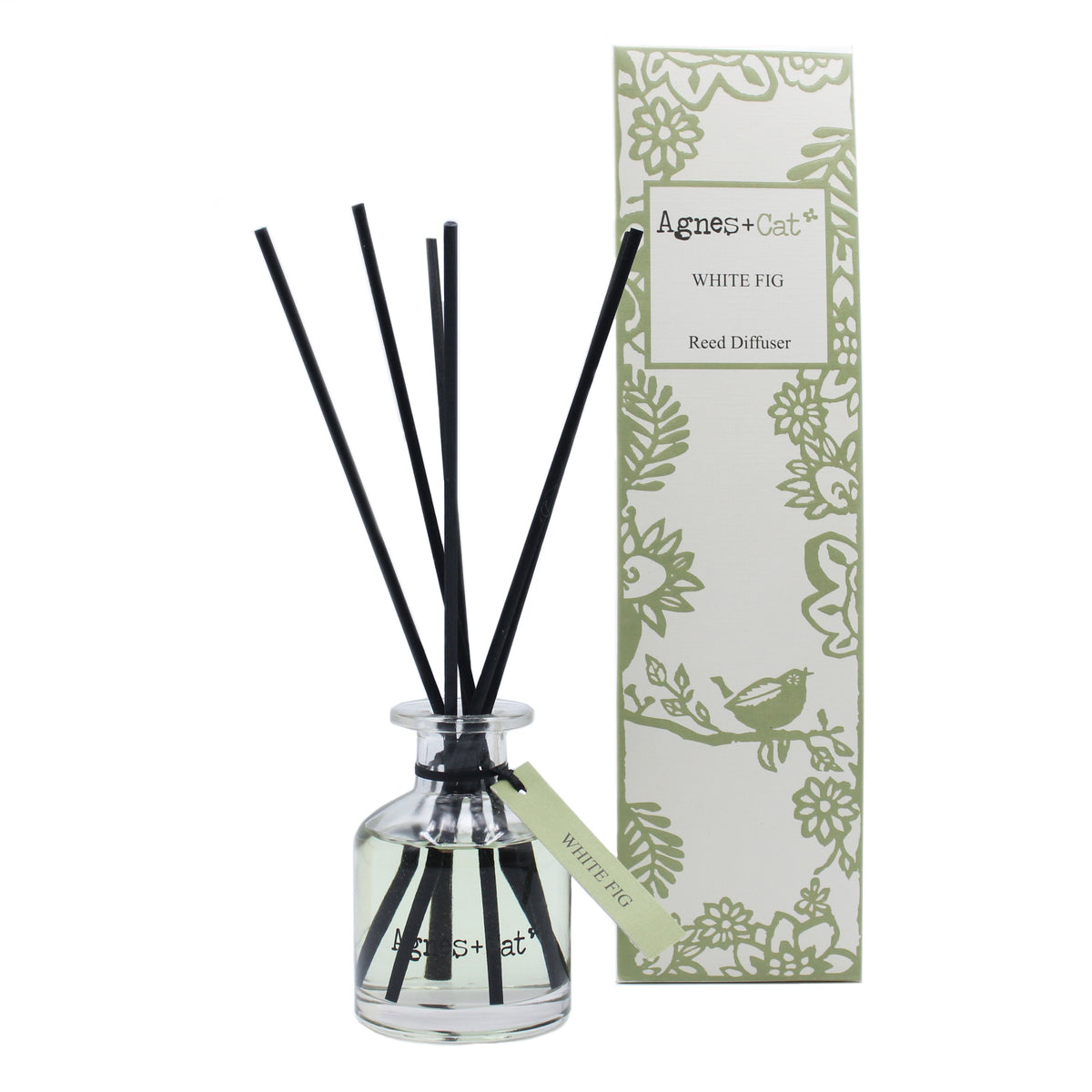 Agnes + Cat 140ml Reed Diffuser - White Fig