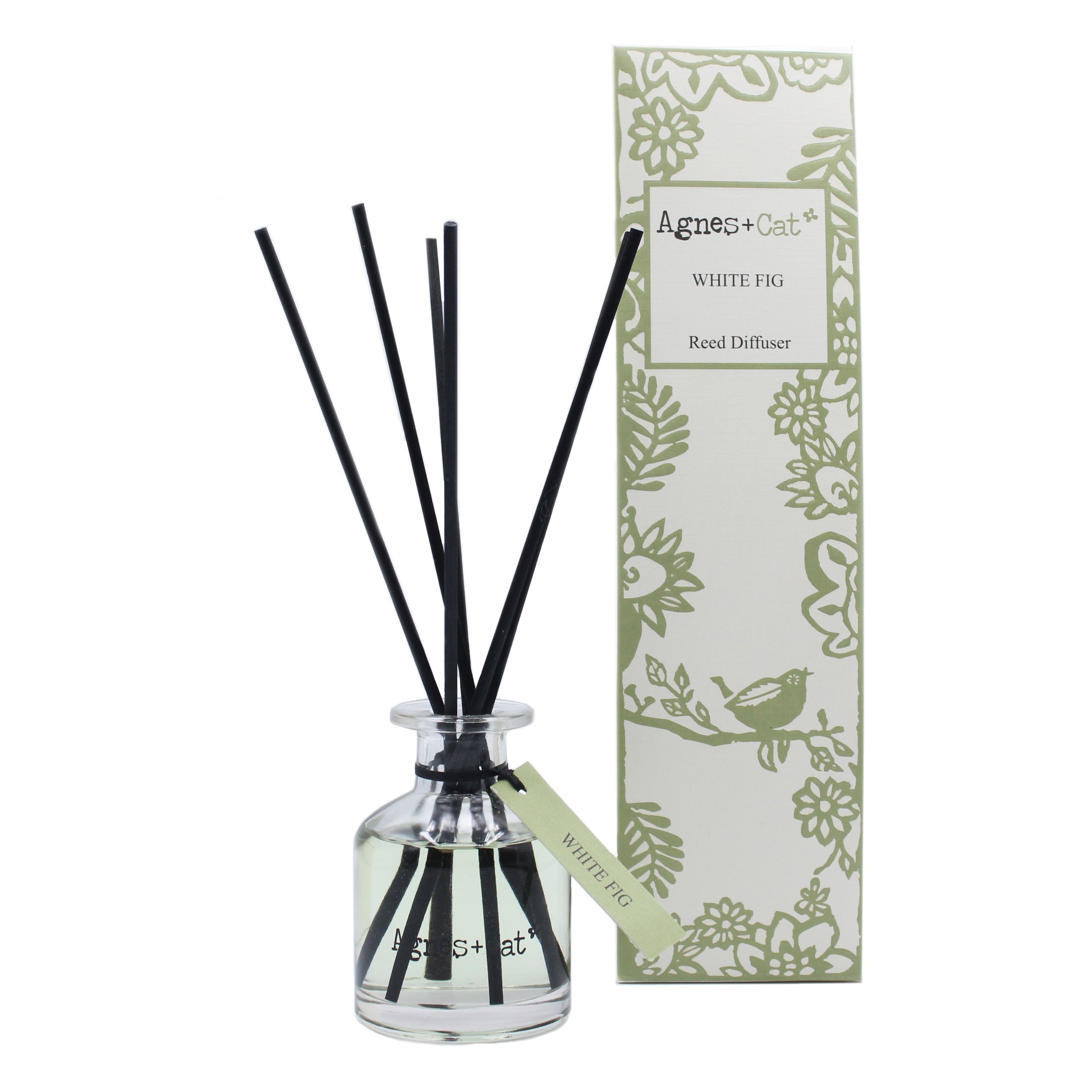Agnes + Cat 140ml Reed Diffuser - White Fig