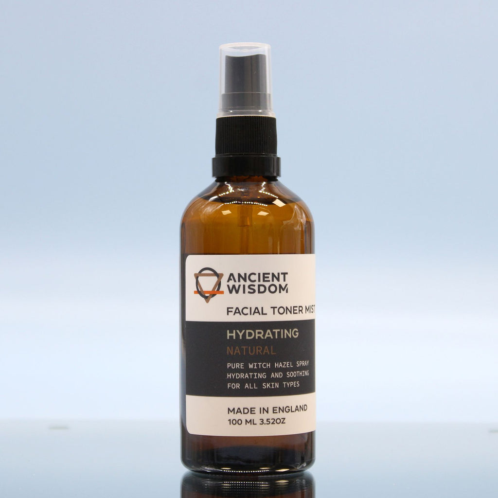 Pure Witch Hazel Facial Toner Mist 100ml for Refreshing Hydration
