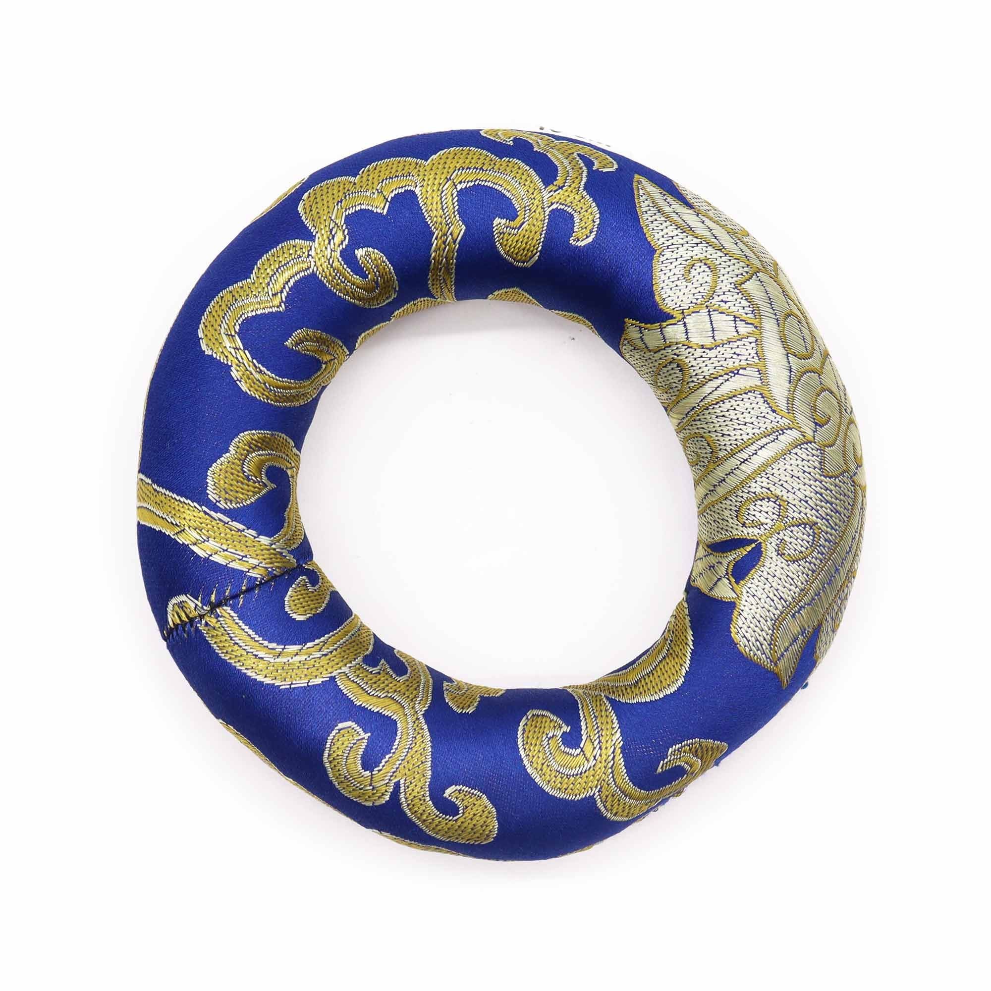 Blue Hoop Cushion 10cm for 12 to 14cm Singing Bowls Accessory