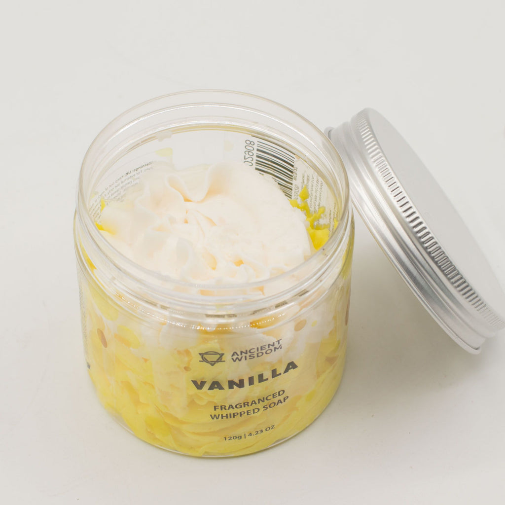 Vanilla Whipped Soap 120g for Refreshing Cleansing Routine