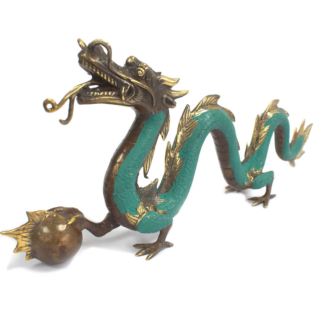 Fengshui Big Dragon with Ball 45cm for Home Decor and Serenity