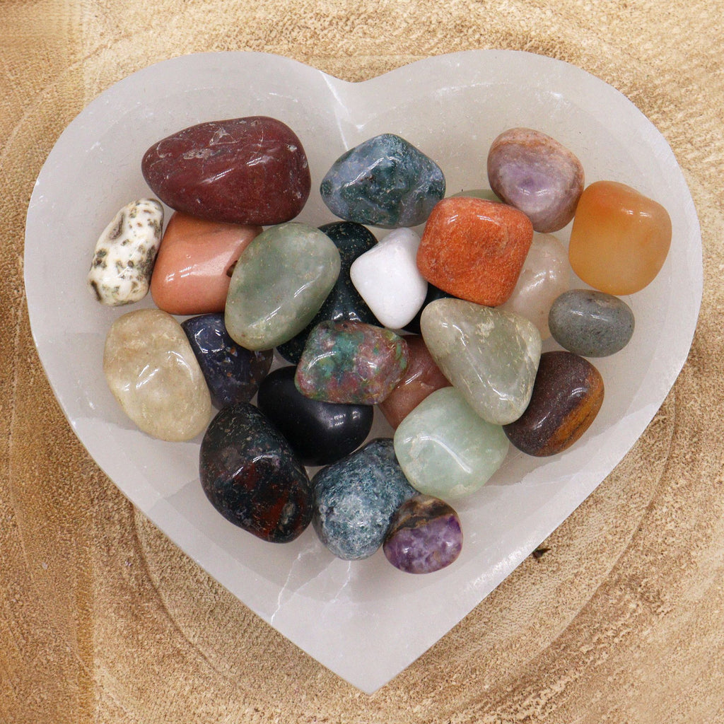 Mixed Gemstones 1kg Bag for Crafting and Decorative Projects