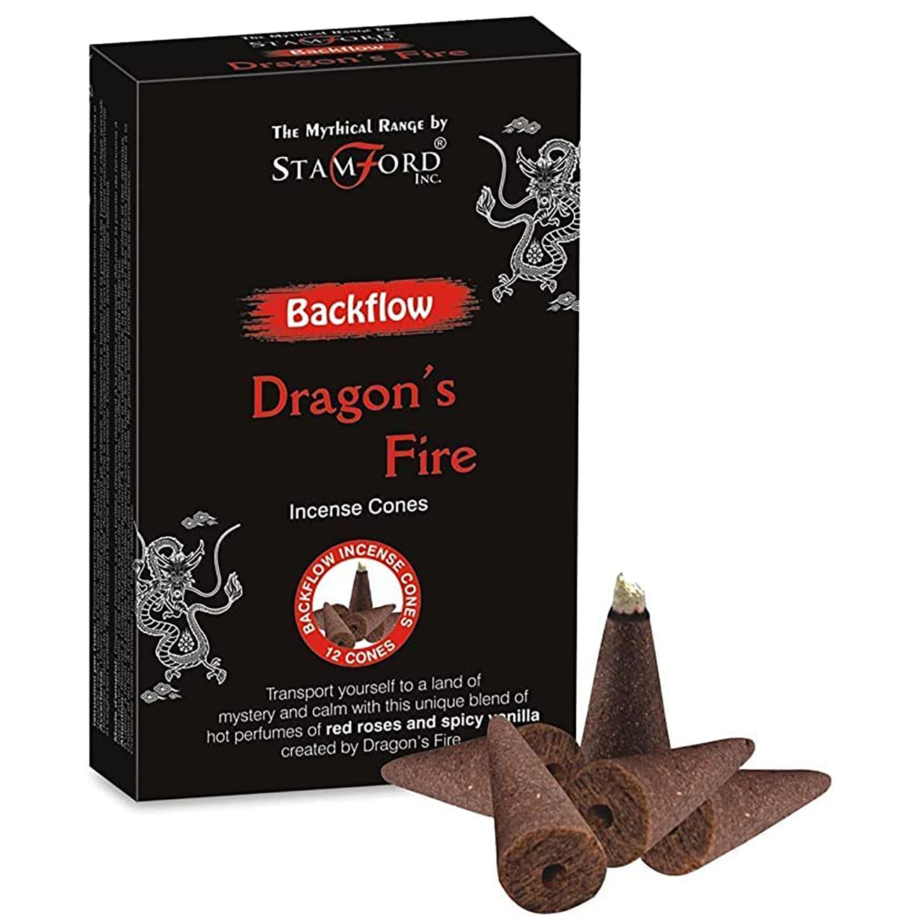Mythical Backflow Cones Dragon Fire for Enchanting Aromatic Bliss