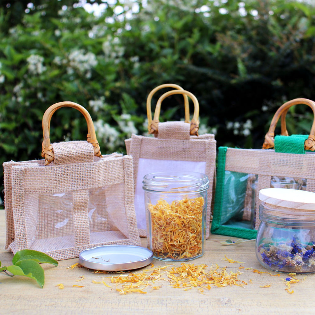 Two Jars 100% Natural Gift Bag for Eco Friendly Gifting Needs