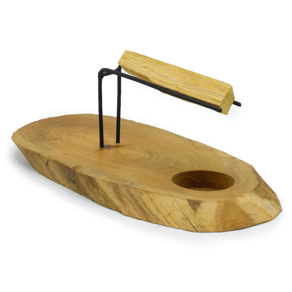 Palo Santo Heater Natural Gamel Wood for Aromatic Experiences