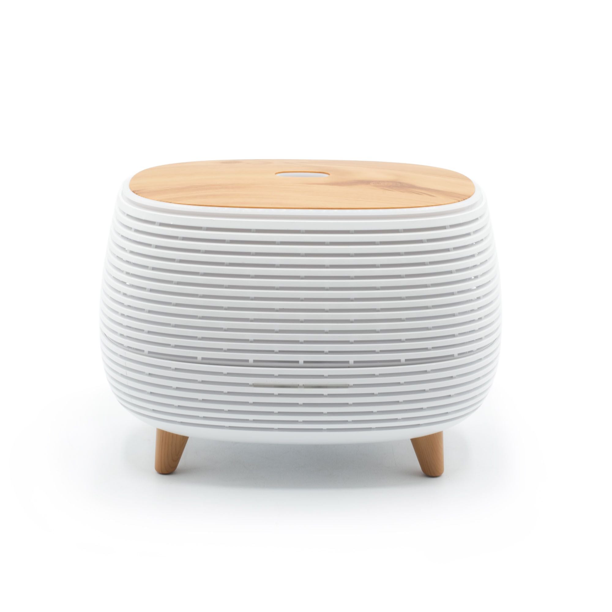 Futuristic Ribbed Aroma Diffuser with Colour Changing LED Light