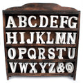 Shabby Chic Letters Craft Starter Pack for Home Decor Projects