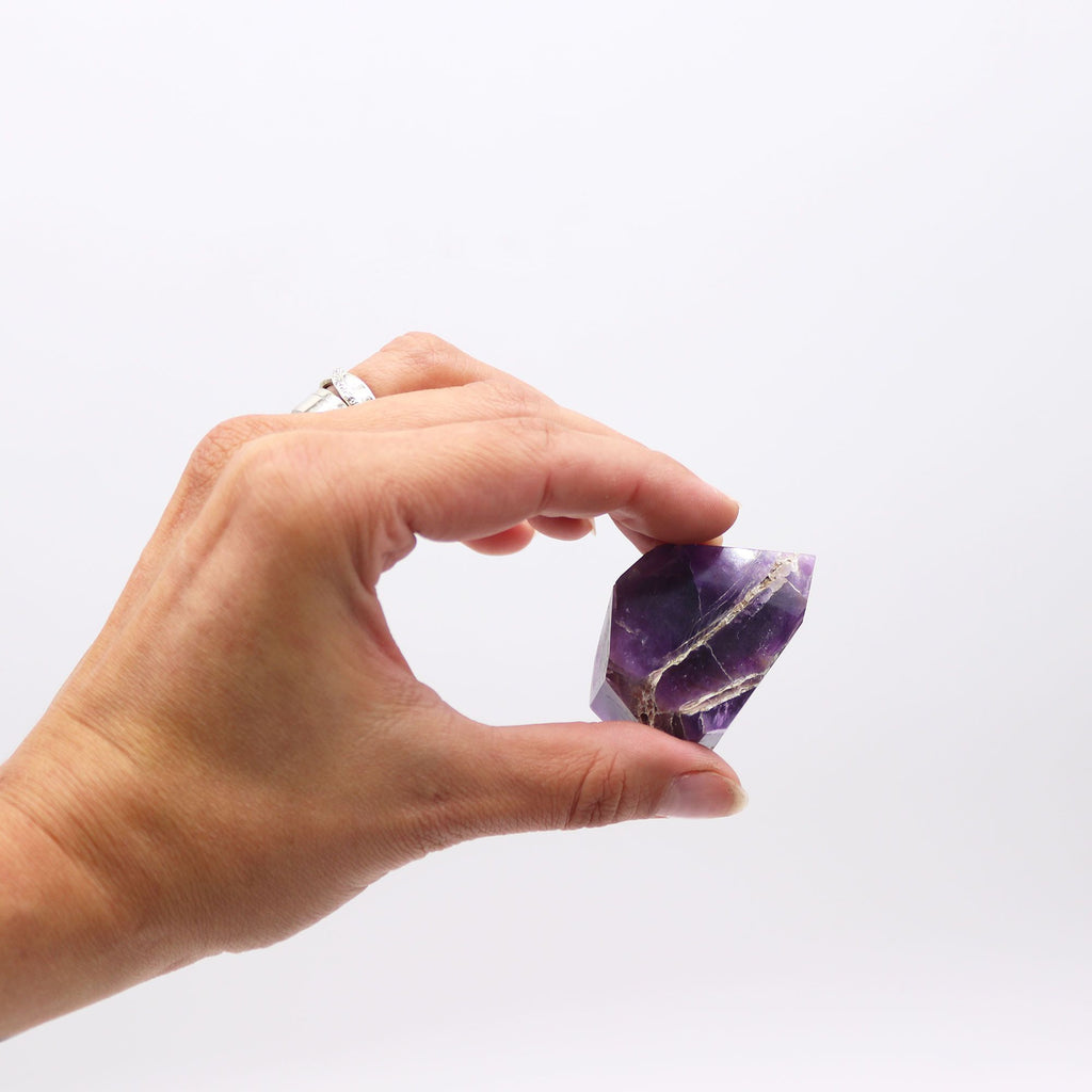 African Amethyst Gemstone Points 6cm Decorative Crystals Set