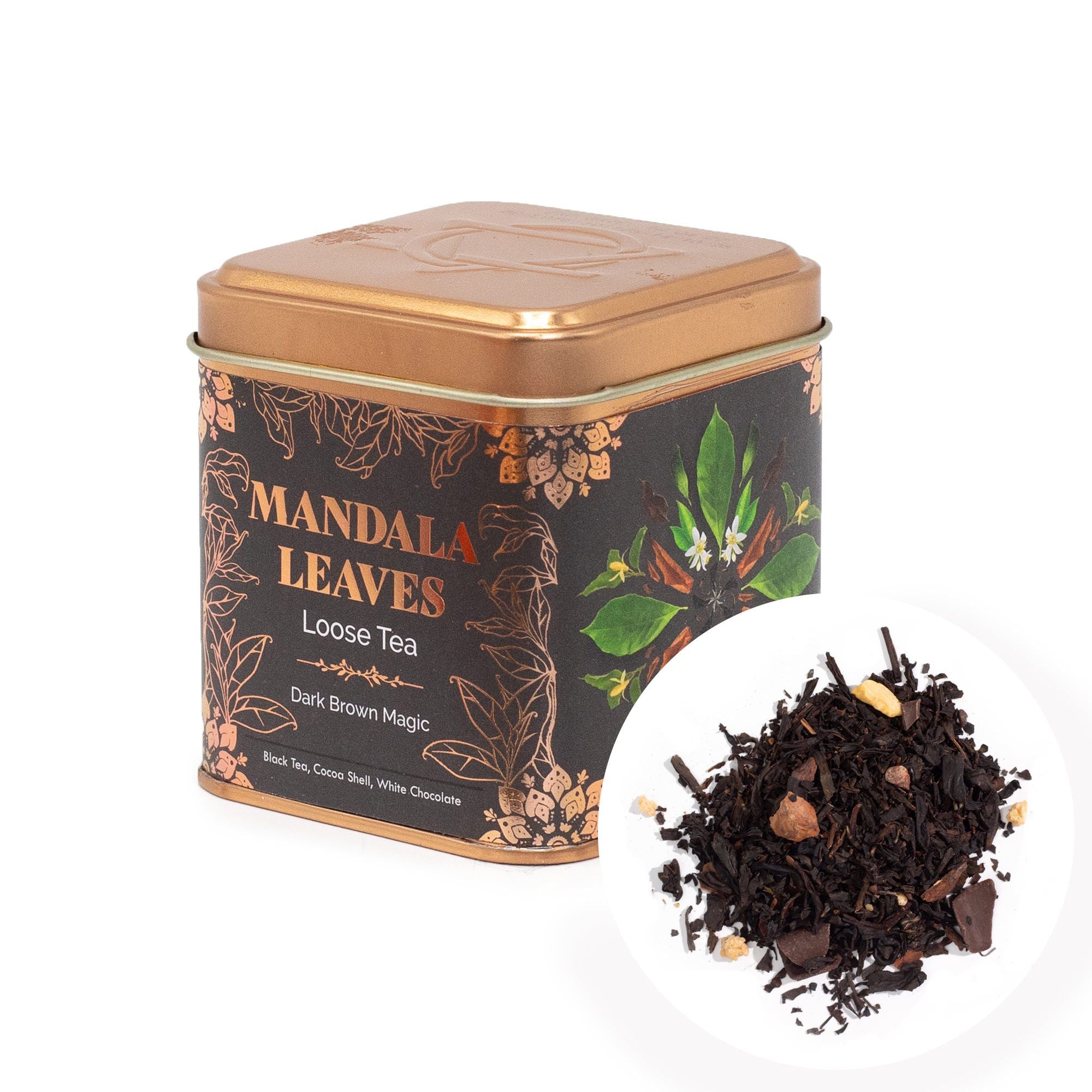 50g Dark Brown Magic Indulgent Black Tea with Chocolate Flavour