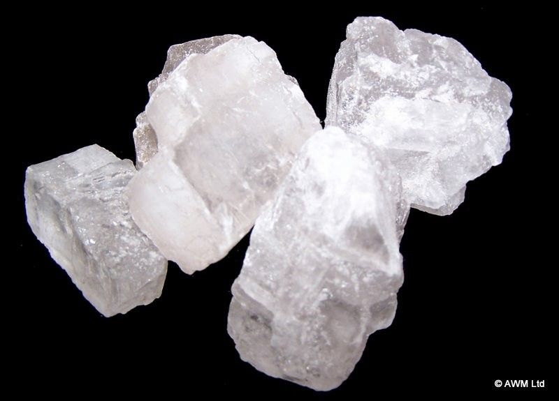 White Crystal Himalayan Chunks 1KG for Culinary and Home Decor