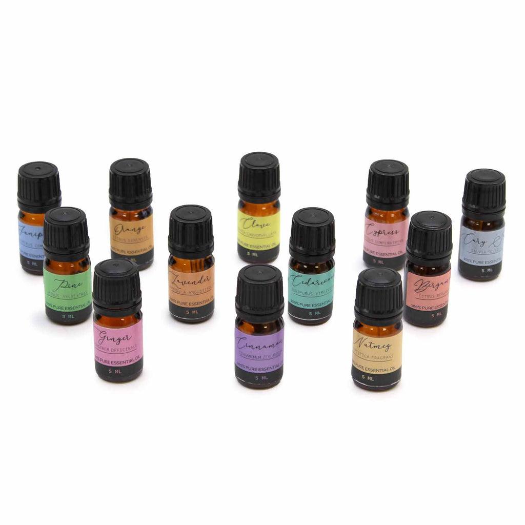 Aromatherapy Essential Oil Set Autumn Collection for Home Bliss