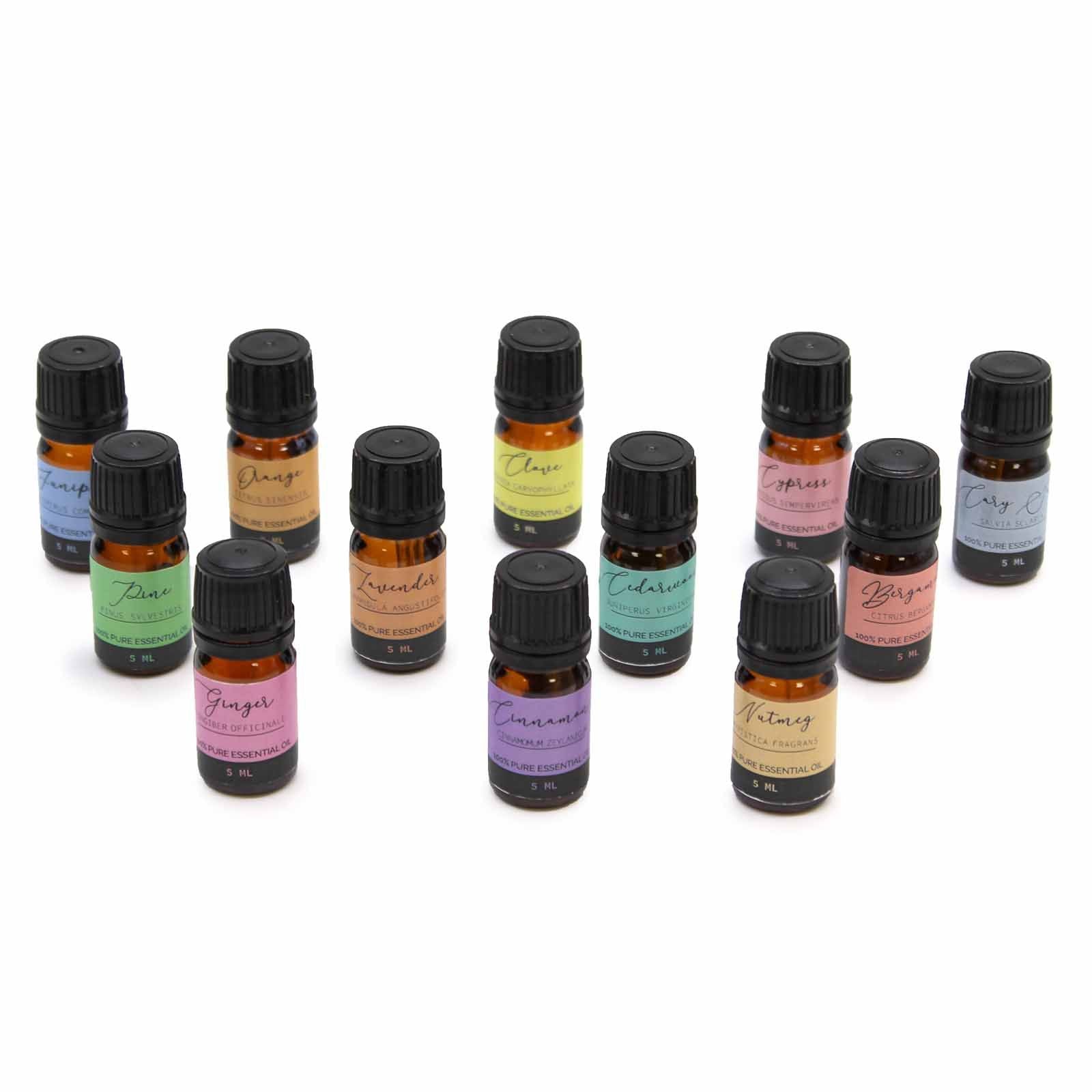 Aromatherapy Essential Oil Set Autumn Collection for Home Bliss