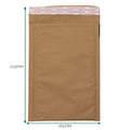 Kraft Padded Honeycomb Envelope for Secure Mailing 165x225mm