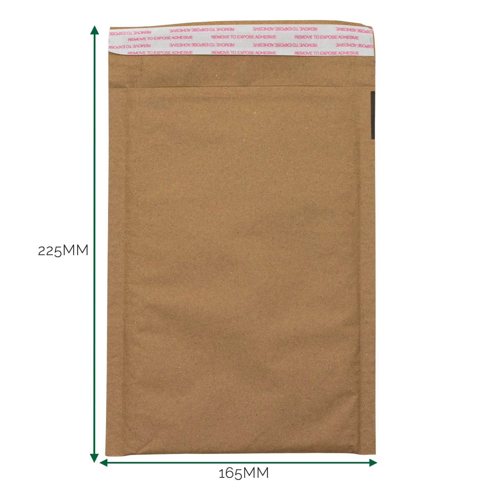 Kraft Padded Honeycomb Envelope for Secure Mailing 165x225mm