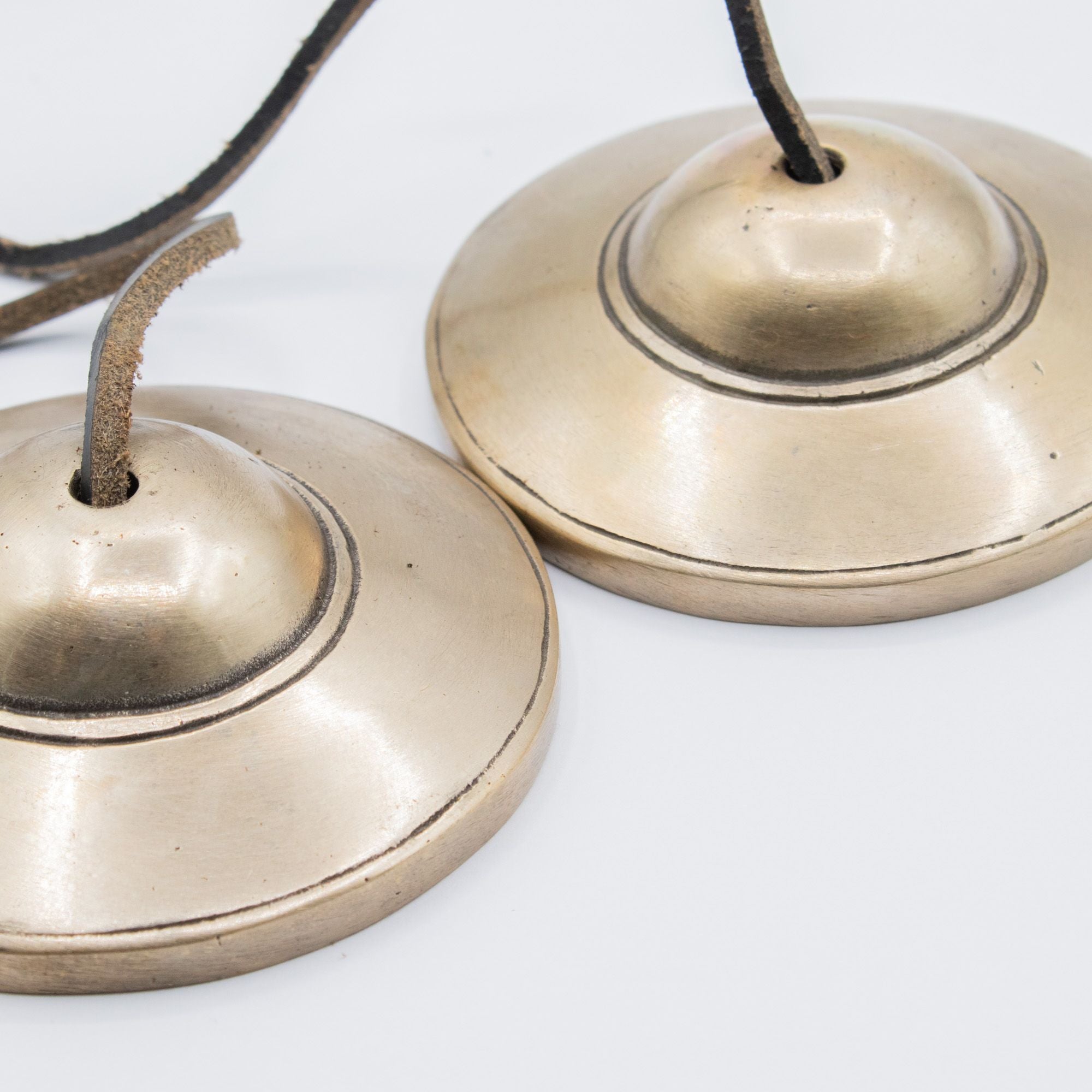 Premium Brass Tibetan Tingsha Bell with Traditional Design 7.5cm