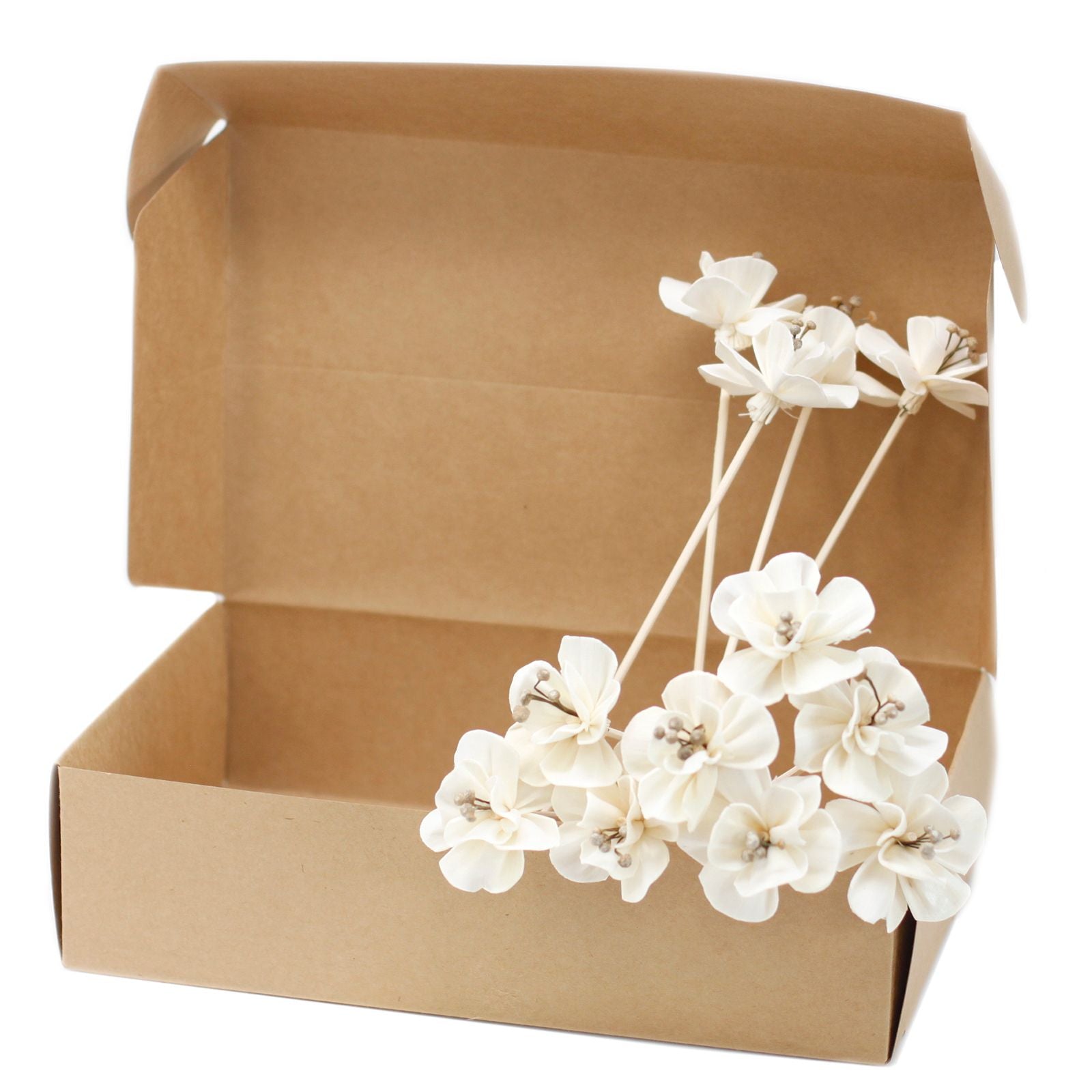 Natural Diffuser Flowers Lily on Reed for Home Fragrance Decor