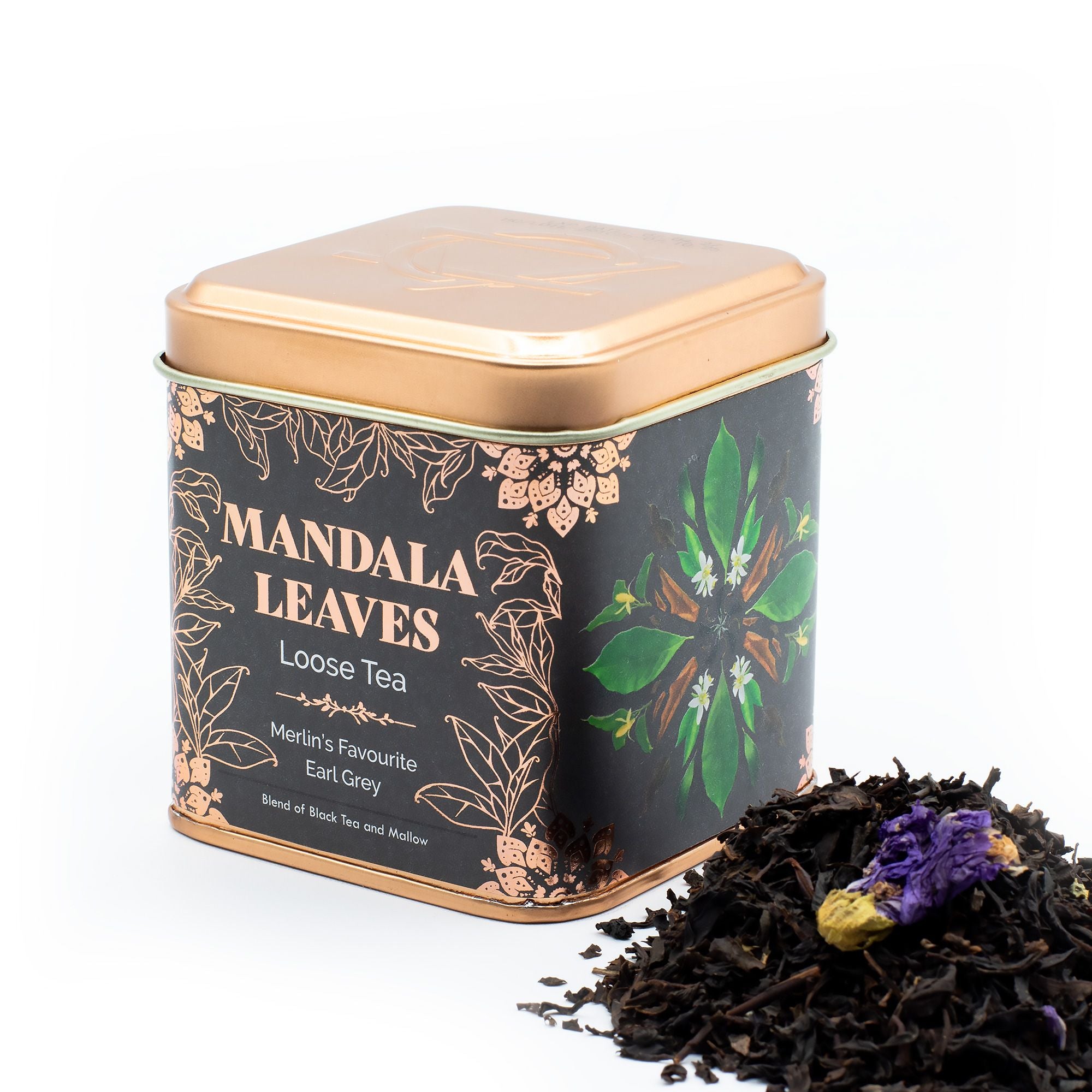 50g Merlin's Favourite Earl Grey Tea in Decorative Tin for Gifting