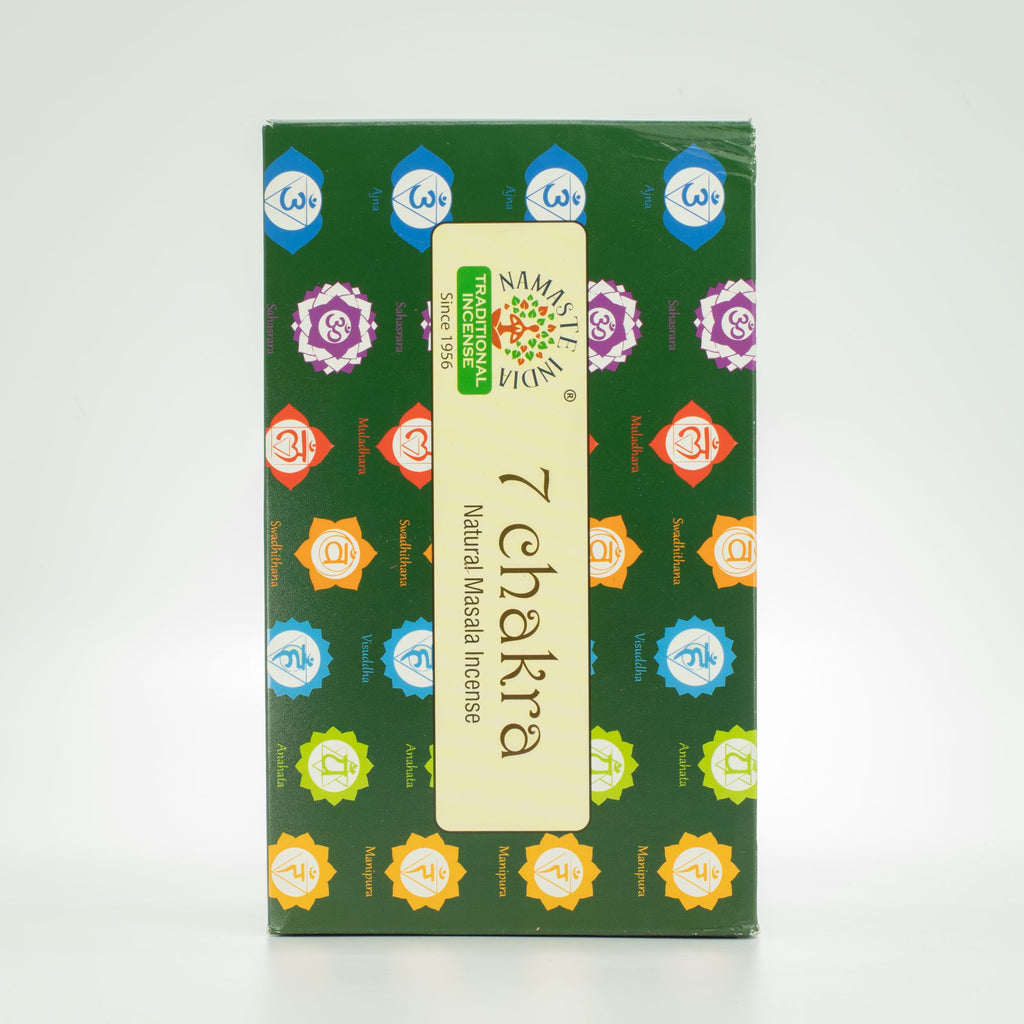Namaste Mandala Masala Incense Sticks 7 Chakra for Calm Spaces