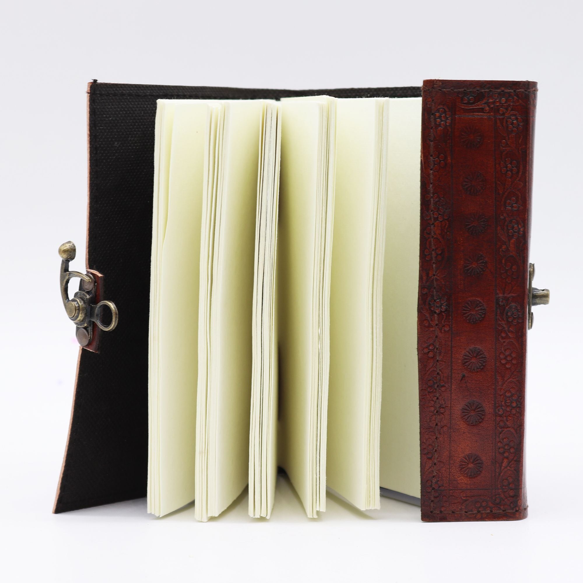 Two Dragons Esoteric Notebook in Antique Grey with 200 Pages