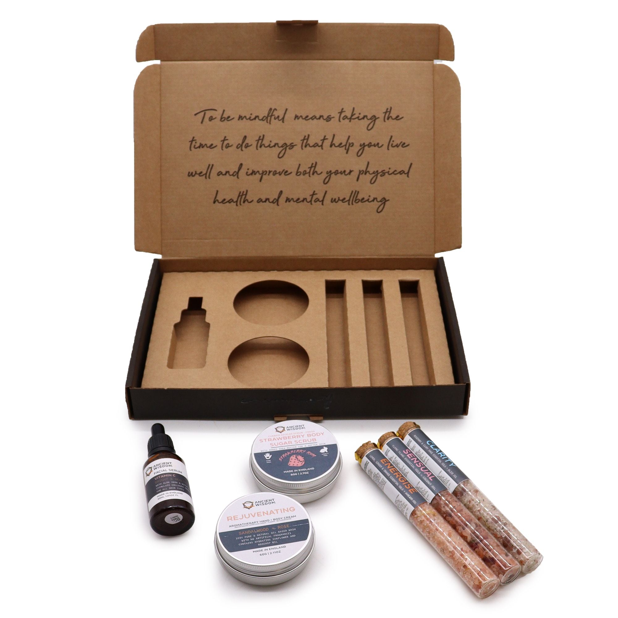 Serenity Essential Self Care Kit for Indulgence and Rejuvenation