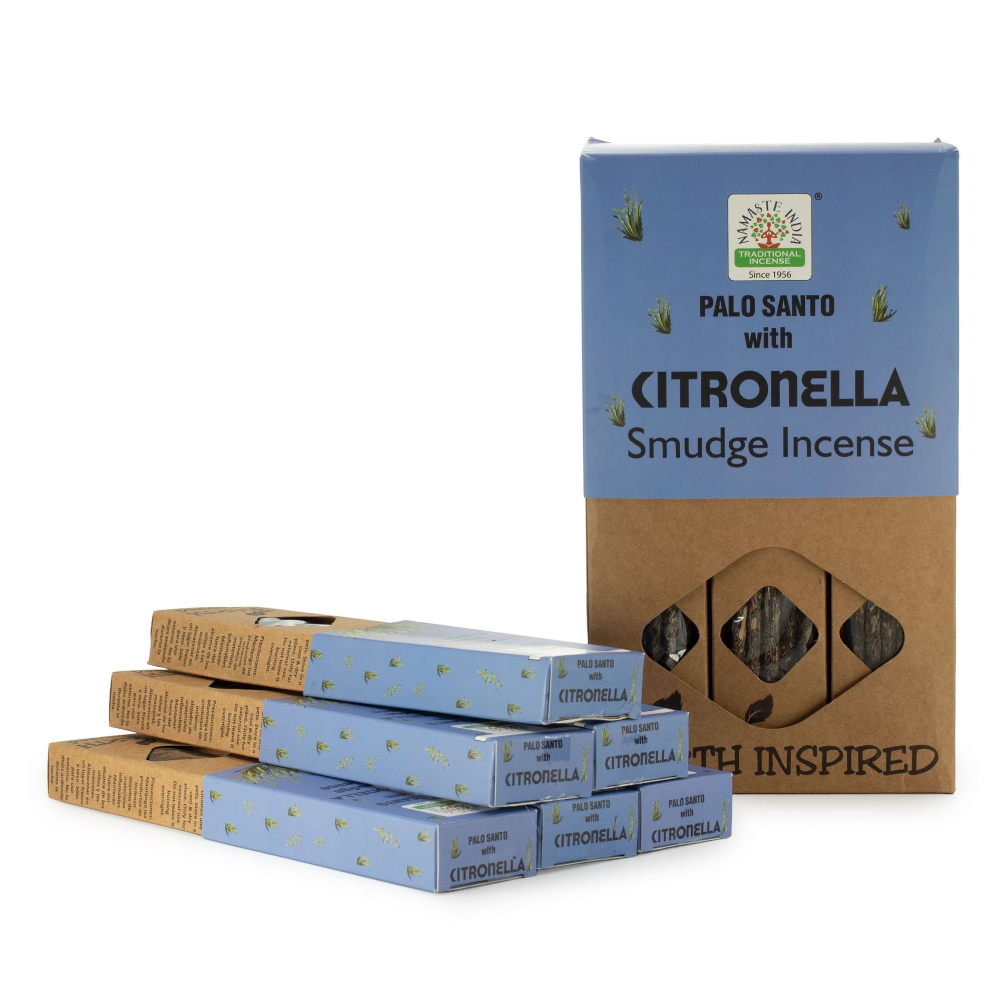 Earth Inspired Citronella Smudge Incense for Fresh Air Aroma