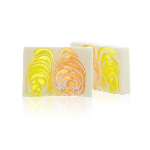 Handcrafted Soap Loaf 1.2kg with Refreshing Orange and Ginger