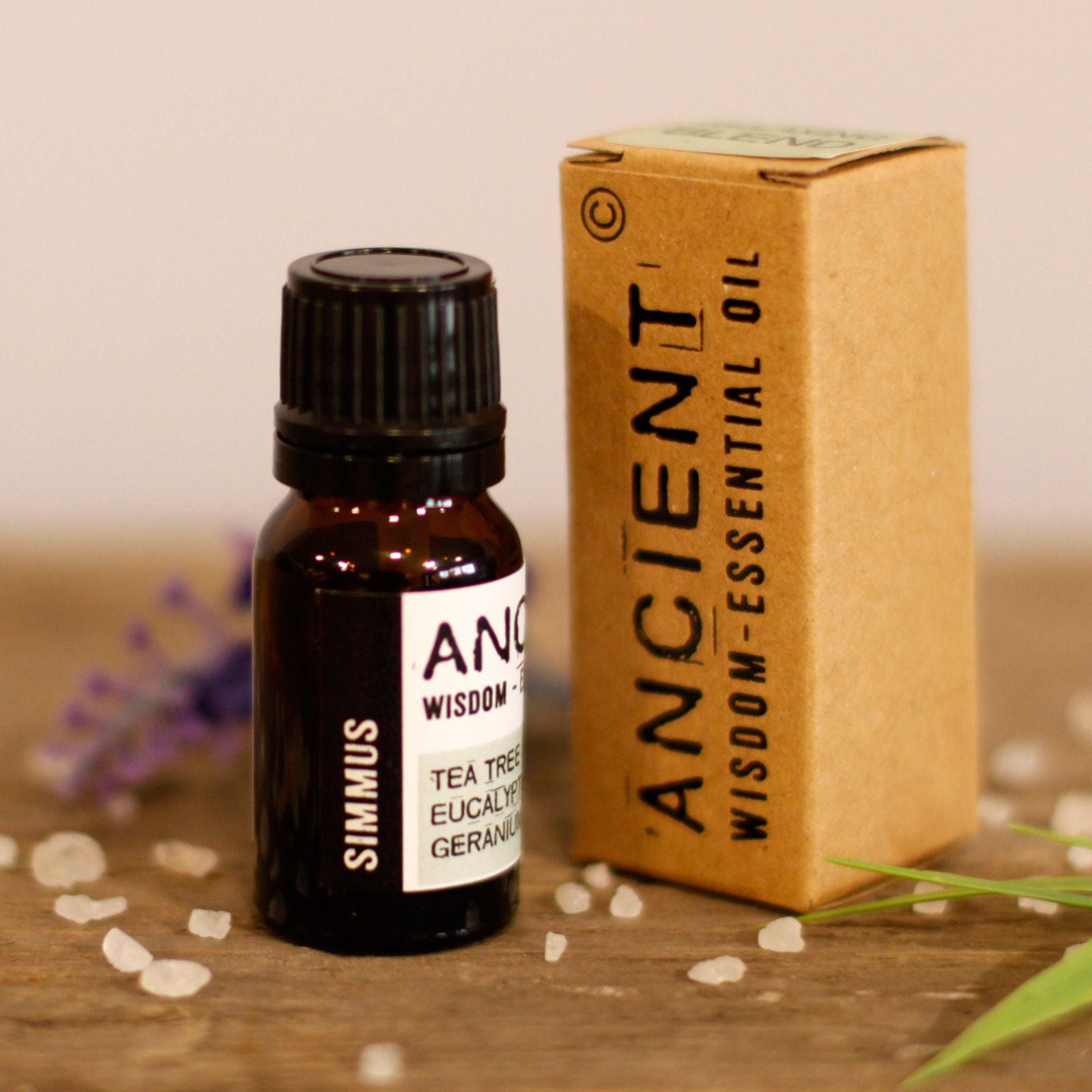 Simmus Essential Oil Blend Boxed 10ml for Relaxation and Immunity