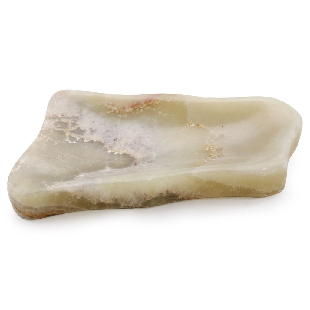 Natural Honey Onyx Soap Dish for Stunning Bathroom Décor