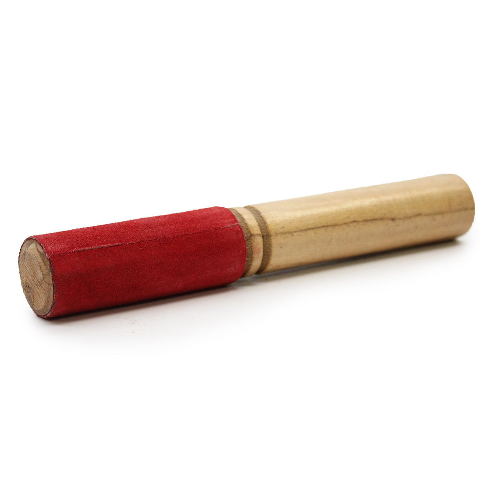 Wooden Stick with Velvet Tip for Tibetan Singing Bowls Use