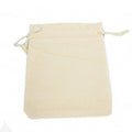 Quality Velvet Pouch in Ivory for Elegant Gift Wrapping Storage