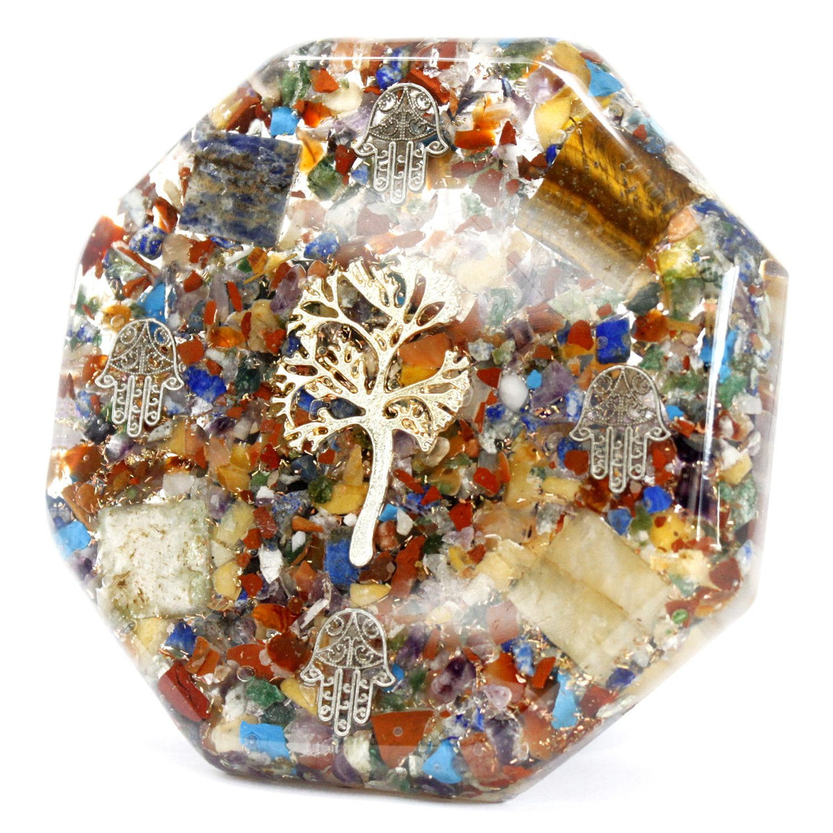 Orgonite Desk Power Packs - Tree of Life - Large