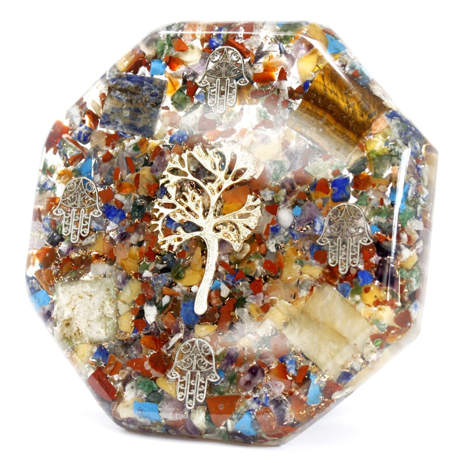 Orgonite Desk Power Packs - Tree of Life - Large