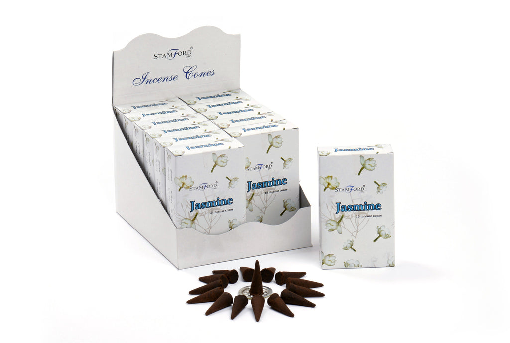Jasmine Cones Stamford Premium Incense Cones for Home Fragrance