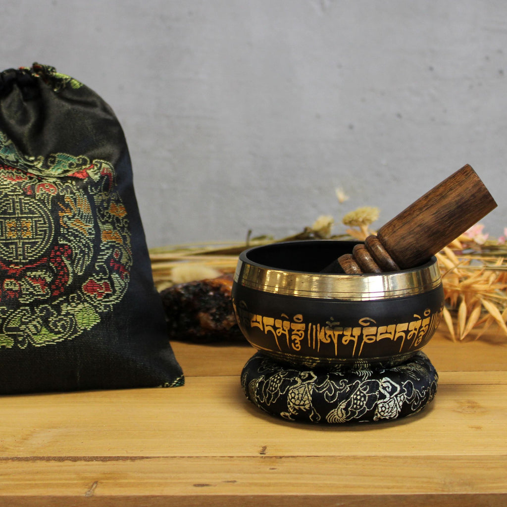 Lotus Flower Singing Bowl Set for Tranquil Sound Experiences