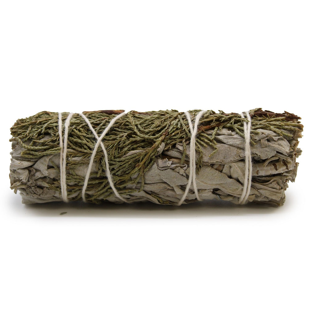 Smudge Stick White Sage & Juniper 10cm for Cleansing Spaces