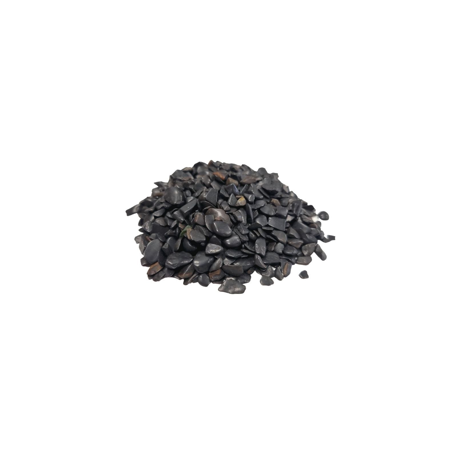 Black Tourmaline Gemstone Chips Bulk 1KG for Decorative Projects